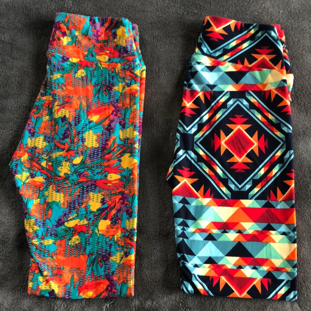 LulaRoe OS Leggings***bundle of 2